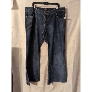 Lucky Diamond Blue Denim Jeans Boot cut Size 22 NWT